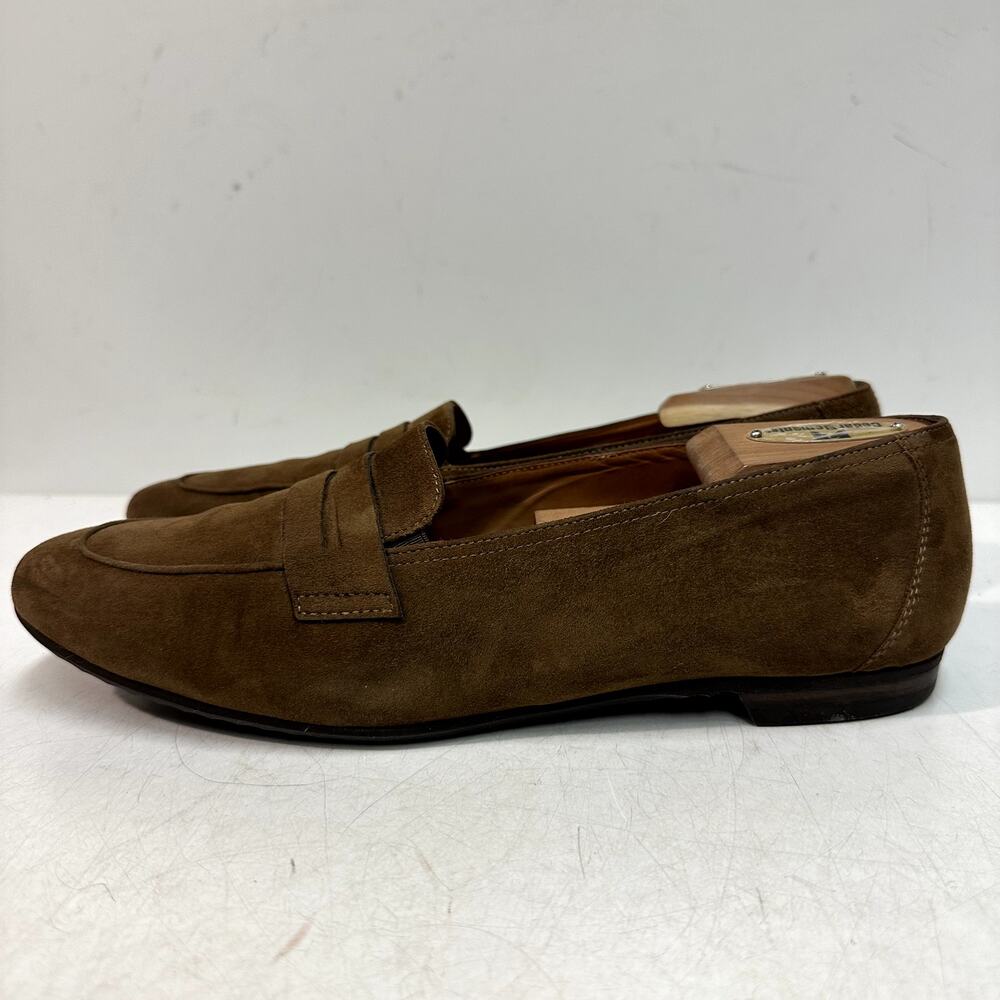 VERY GOOD Paul Green Munchen Snuff Suede Penny Loafer Made in Austria UK 7 US 8 - Picture 3 of 10